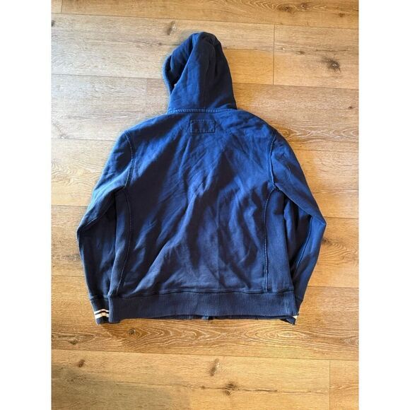 Dallas Cowboys Mitchell & Ness NFL Football Zippered Hoodie Sweatshirt Size L - Picture 2 of 3